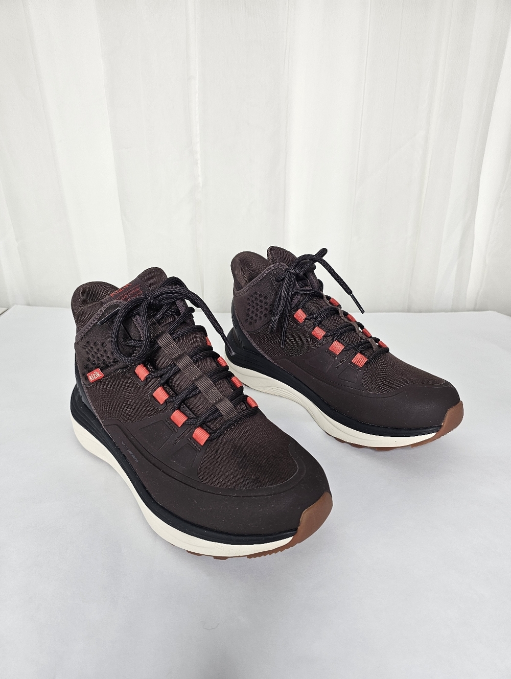 Kizik Men's London AT Mid All Terrain Waterproof Hiking Sneaker Trail Shoe M8 - Picture 2 of 9